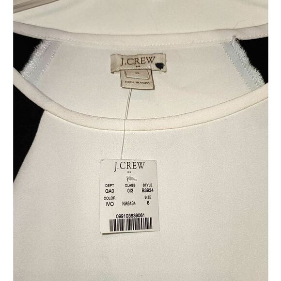 NWT J. Crew long sleeve blouse - 8 - Picture 2 of 4